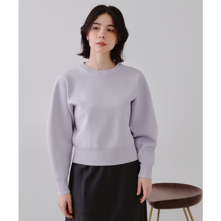 ラメボリュームスリーブニット【洗濯機洗い可】 | OPAQUE.CLIP | 詳細画像13 