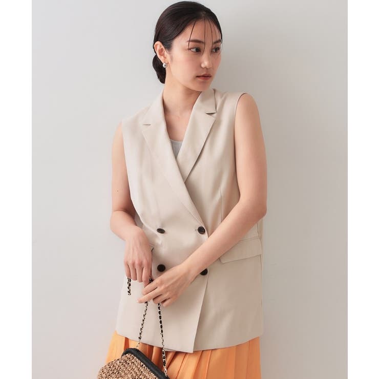 《美人百花掲載》テーラードジレ/セットアップ対応【洗える】 | OPAQUE.CLIP | 詳細画像1 