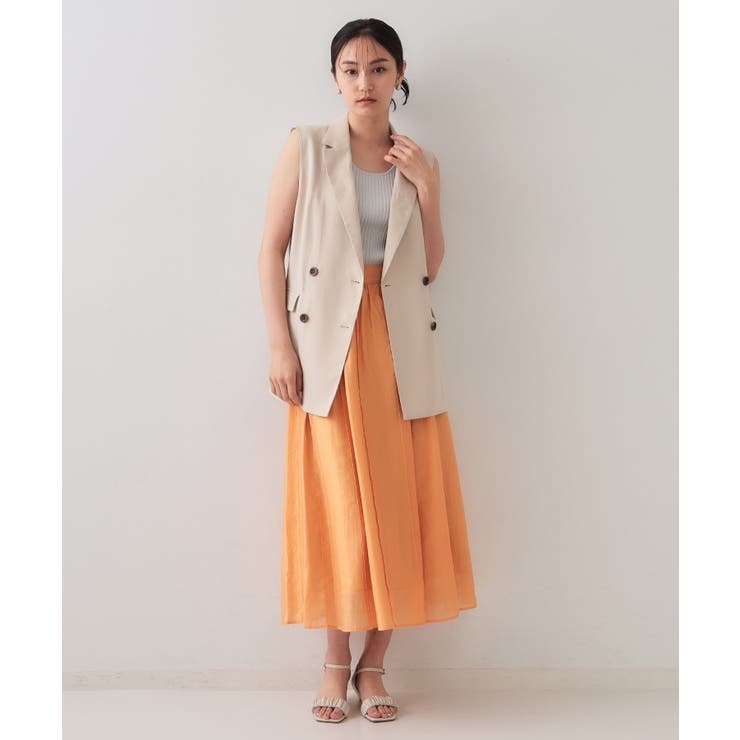 《美人百花掲載》テーラードジレ/セットアップ対応【洗える】 | OPAQUE.CLIP | 詳細画像3 