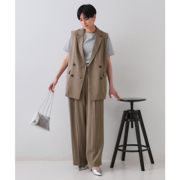 《美人百花掲載》テーラードジレ/セットアップ対応【洗える】 | OPAQUE.CLIP | 詳細画像8 