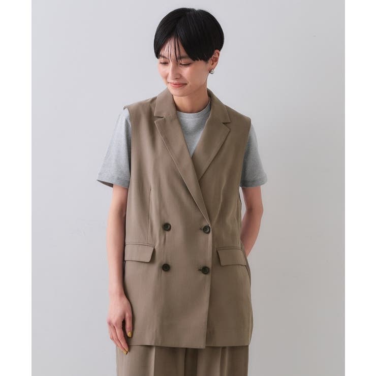 《美人百花掲載》テーラードジレ/セットアップ対応【洗える】 | OPAQUE.CLIP | 詳細画像15 