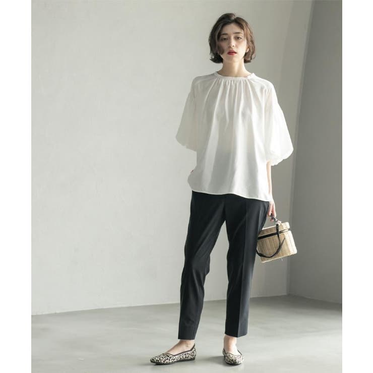 ハイストレッチイージースティックパンツ【洗濯機洗い可】 | OPAQUE.CLIP | 詳細画像13 