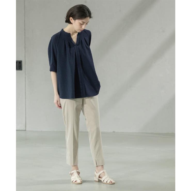 ハイストレッチイージースティックパンツ【洗濯機洗い可】 | OPAQUE.CLIP | 詳細画像17 