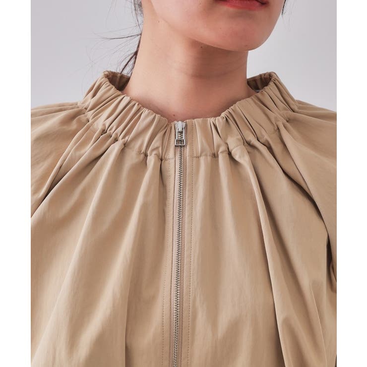 バルーンスリーブZIPブルゾン【洗濯洗い可】 | OPAQUE.CLIP | 詳細画像15 