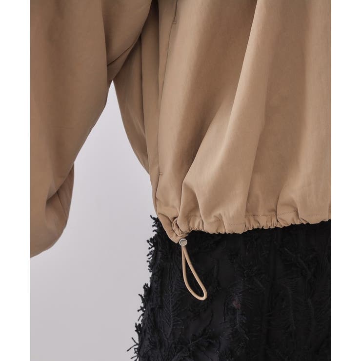 バルーンスリーブZIPブルゾン【洗濯洗い可】 | OPAQUE.CLIP | 詳細画像17 