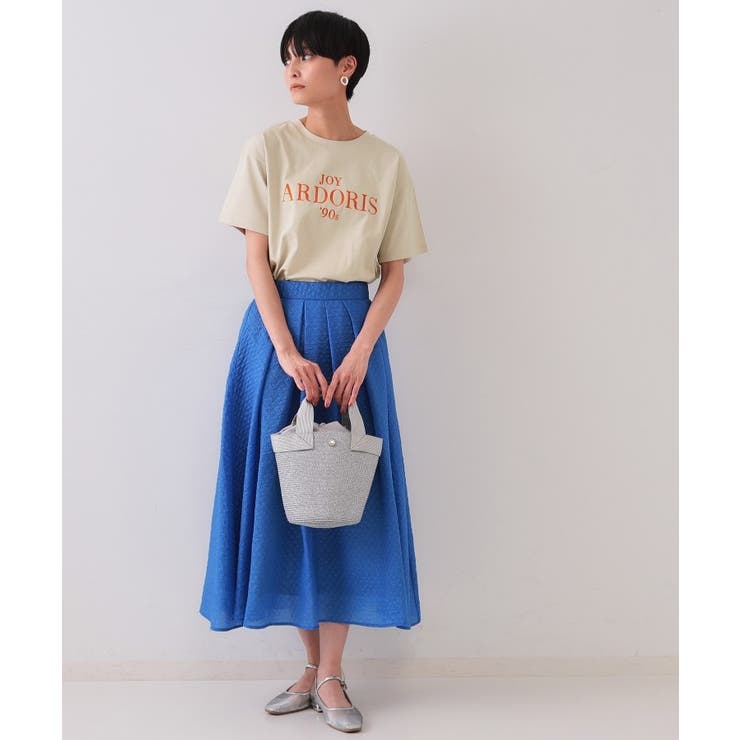フロッキーロゴTシャツ【洗濯機洗い可】 | OPAQUE.CLIP | 詳細画像7 