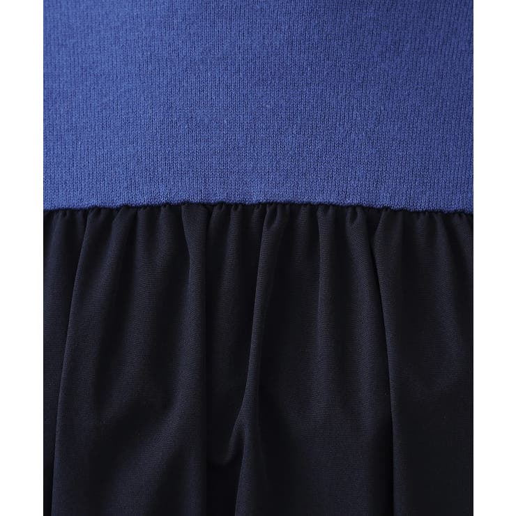 ギャザーフハクドッキングニット【洗濯機洗い可】 | OPAQUE.CLIP | 詳細画像12 