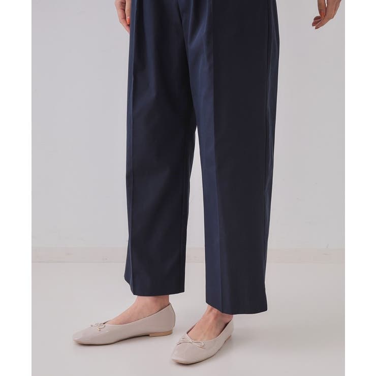 シャンブレーチノワイドパンツ【洗濯機洗い可】 | OPAQUE.CLIP | 詳細画像15 