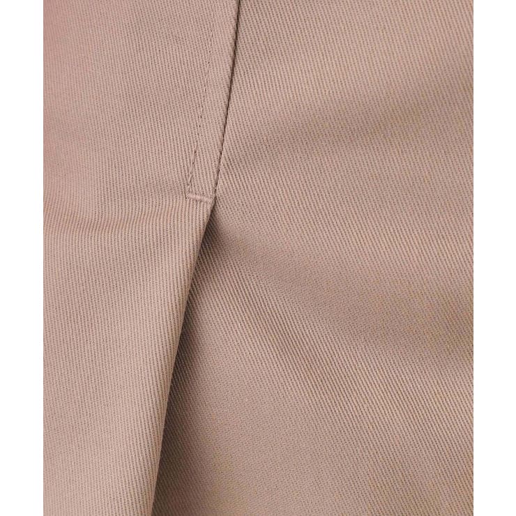 ハイウエストフロントZIPワイドパンツ【洗濯機洗い可】 | OPAQUE.CLIP | 詳細画像4 