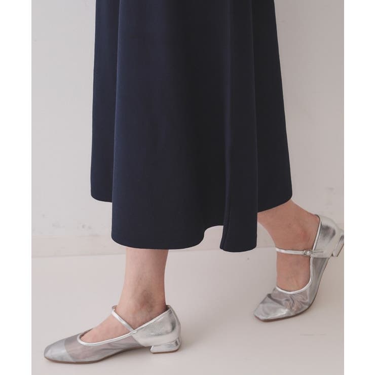 フハクスリーブドッキングニットワンピース【洗濯機洗い可/抗ピル】 | OPAQUE.CLIP | 詳細画像18 