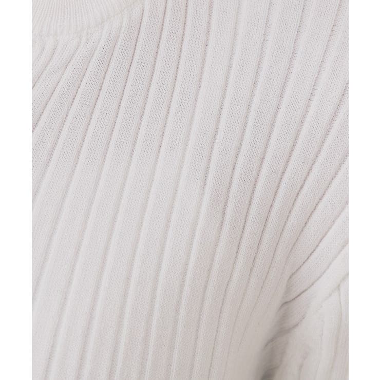 ヘンリーネックリブニット【洗濯機洗い可】 | OPAQUE.CLIP | 詳細画像4 