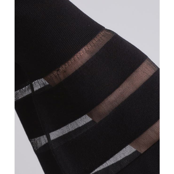 《6色展開》シアーボーダーフレアスリーブニット【洗濯機洗い可】 | OPAQUE.CLIP | 詳細画像48