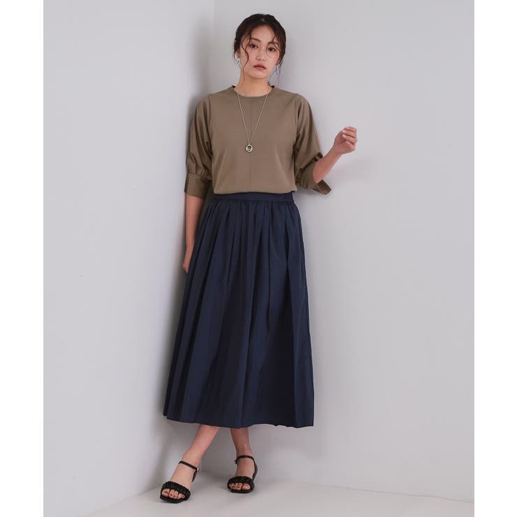 フハクスリーブドッキングニット【洗濯機洗い可】 | OPAQUE.CLIP | 詳細画像37