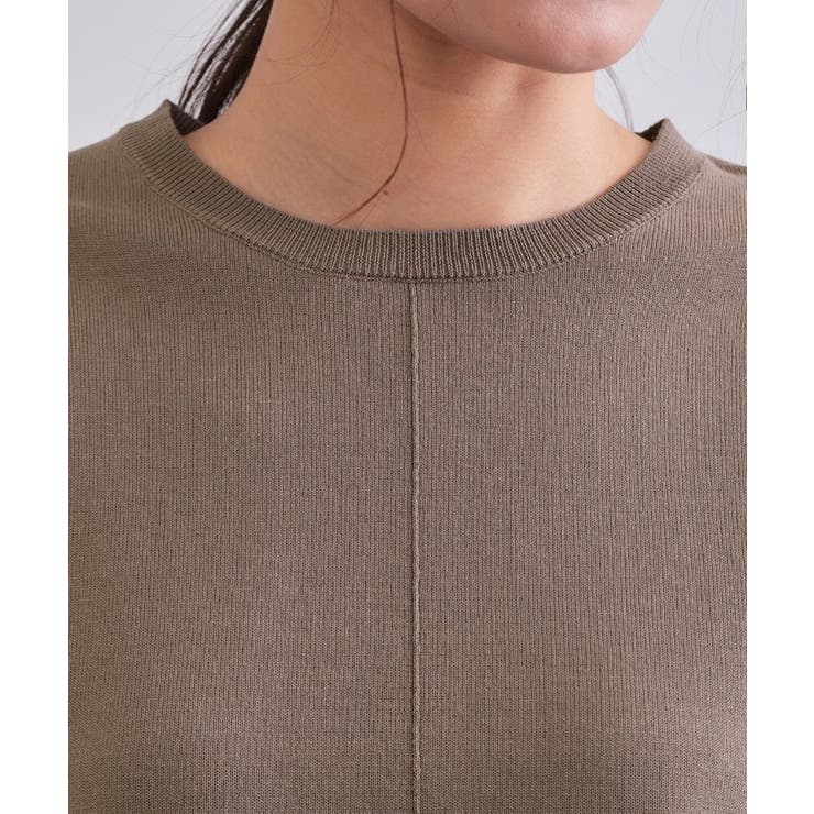 フハクスリーブドッキングニット【洗濯機洗い可】 | OPAQUE.CLIP | 詳細画像49