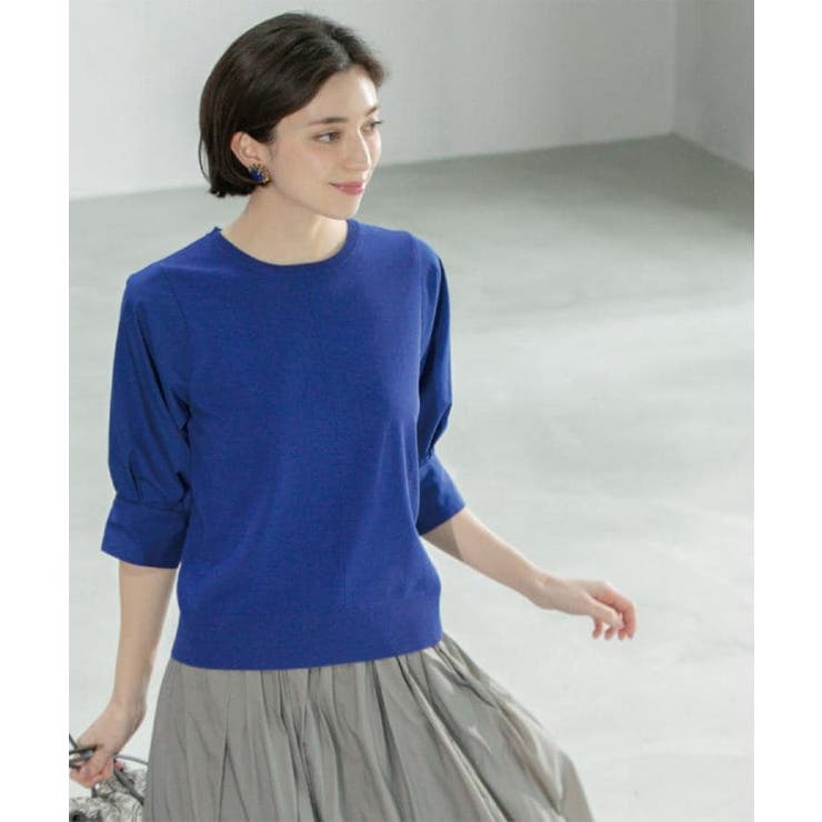 フハクスリーブドッキングニット【洗濯機洗い可】 | OPAQUE.CLIP | 詳細画像24