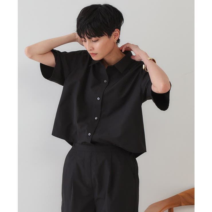 シャツオールインワン【洗濯機洗い可】 | OPAQUE.CLIP | 詳細画像2 