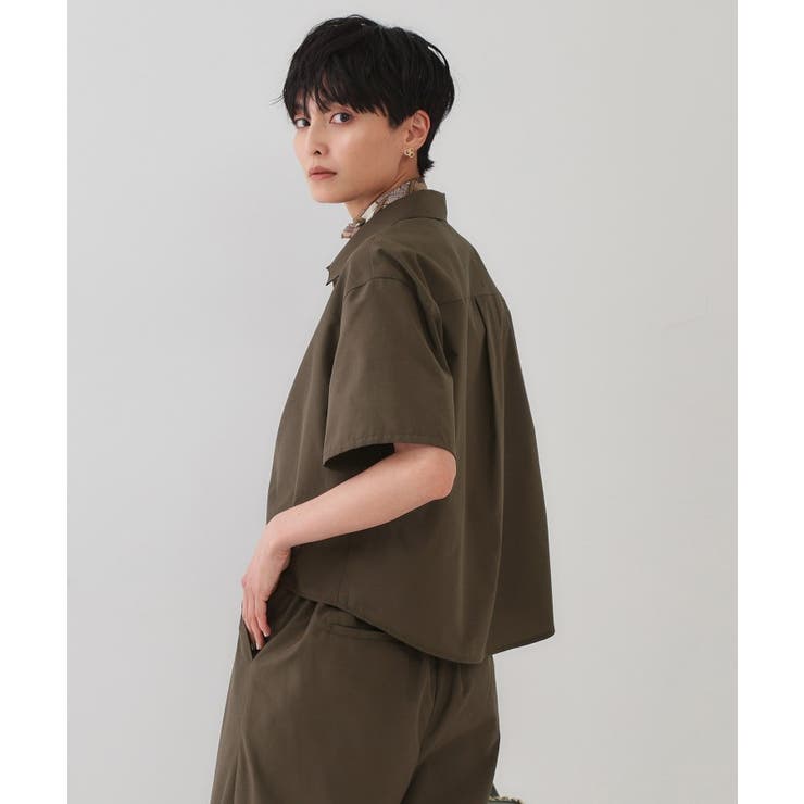 シャツオールインワン【洗濯機洗い可】 | OPAQUE.CLIP | 詳細画像6 