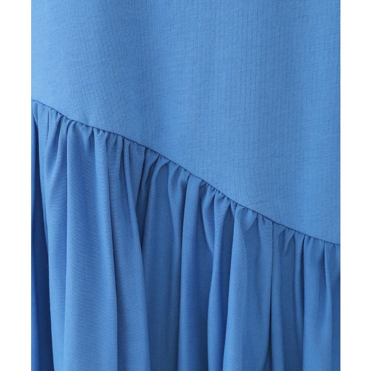 アシメドッキングフレアワンピース【洗濯機洗い可】 | OPAQUE.CLIP | 詳細画像12 