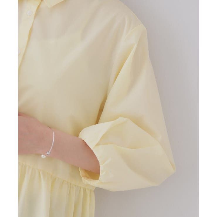 裾バルーンペプラムシャツ【洗濯機洗い可】 | OPAQUE.CLIP | 詳細画像17 