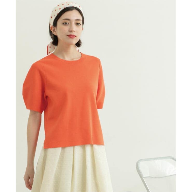 カーブスリーブニット【UV/洗濯機洗い可】 | OPAQUE.CLIP | 詳細画像27 