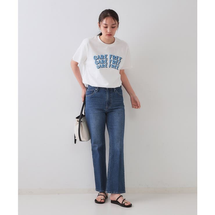 カラーロゴTシャツ【洗濯機洗い可】 | OPAQUE.CLIP | 詳細画像2 