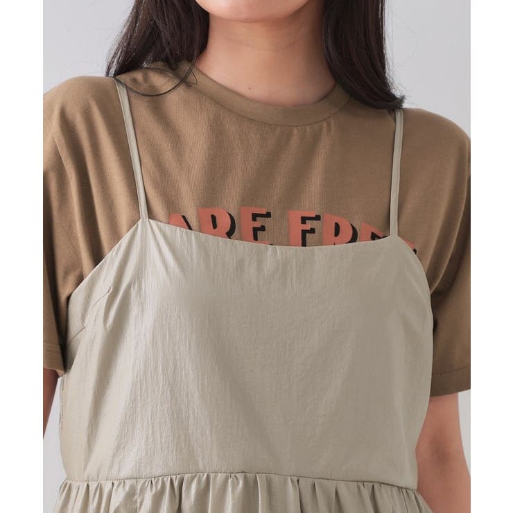 デザインキャミワンピース【洗濯機洗い可】 | OPAQUE.CLIP | 詳細画像11 