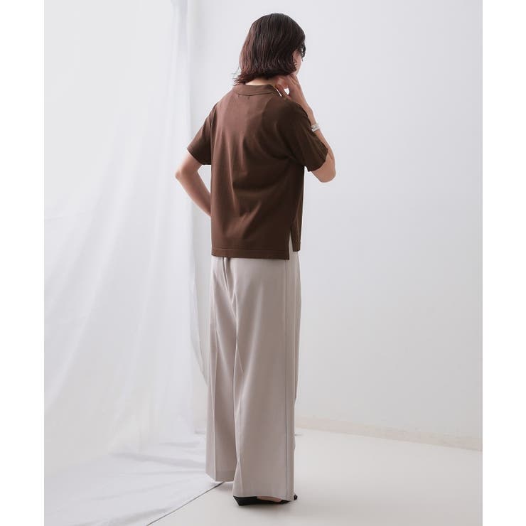 スキッパーニット【UV/接触冷感/抗ピル/洗濯機洗い可】 | OPAQUE.CLIP | 詳細画像37 