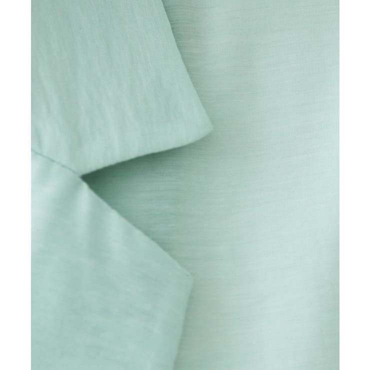 シアーハーフスリーブテーラードジャケット【洗える】 | OPAQUE.CLIP | 詳細画像8 