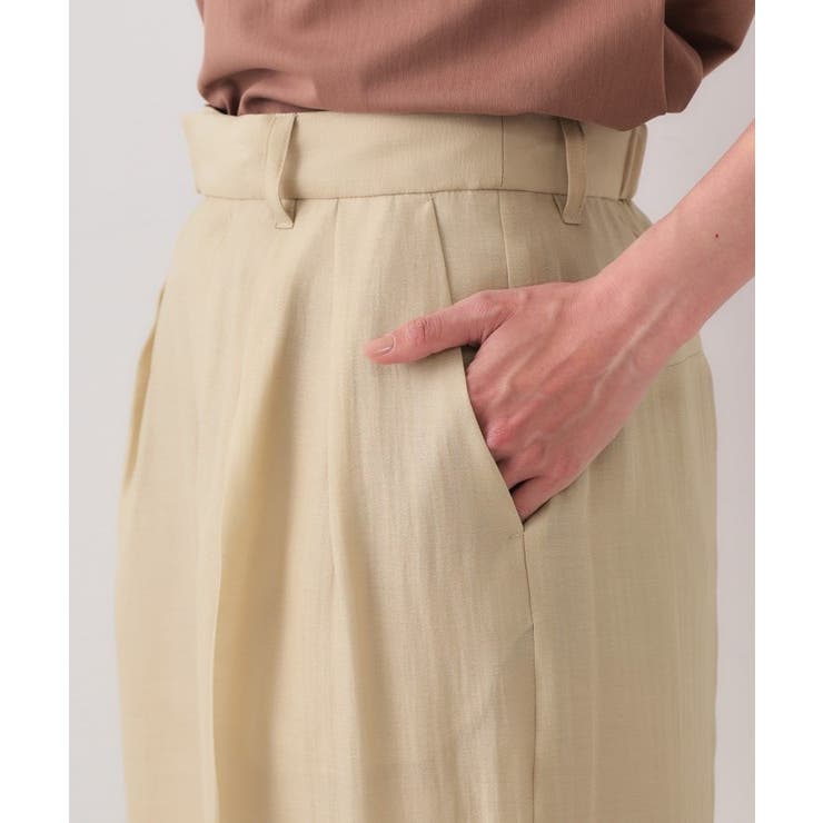 シアータックワイドパンツ【洗濯機洗い可】 | OPAQUE.CLIP | 詳細画像14 