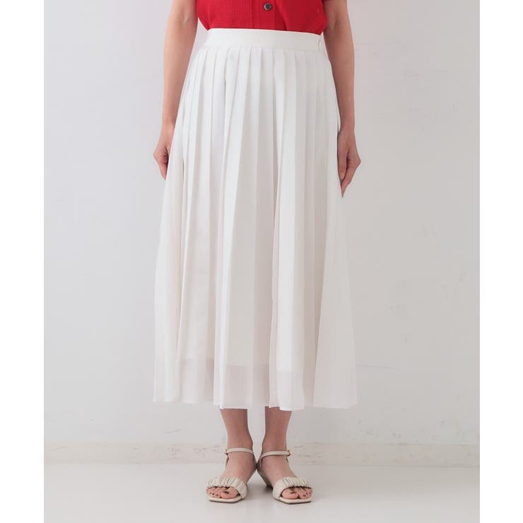 シアープリーツスカート【洗濯機洗い可】 | OPAQUE.CLIP | 詳細画像9 