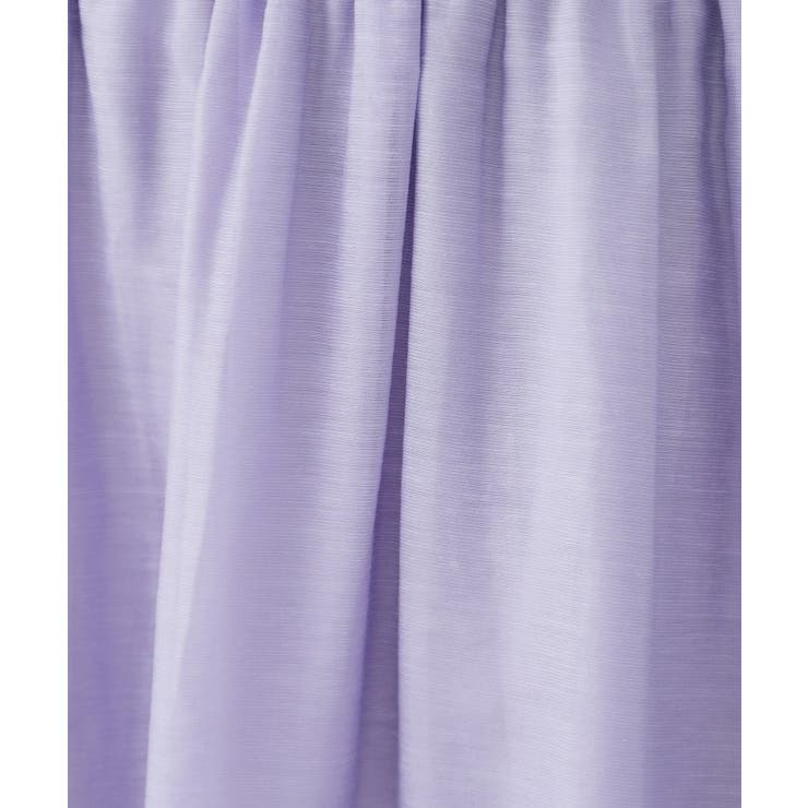 麻混シアーギャザーフレアスカート【洗濯機洗い可】 | OPAQUE.CLIP | 詳細画像28 