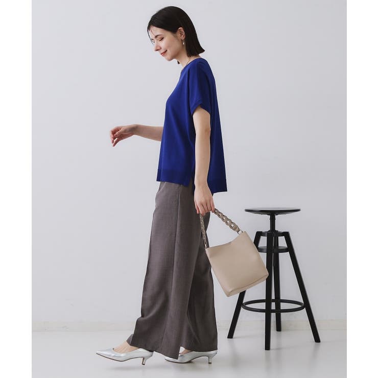 《6色展開 S LLサイズ》ドルマンスリーブニット【UV | OPAQUE.CLIP | 詳細画像61 