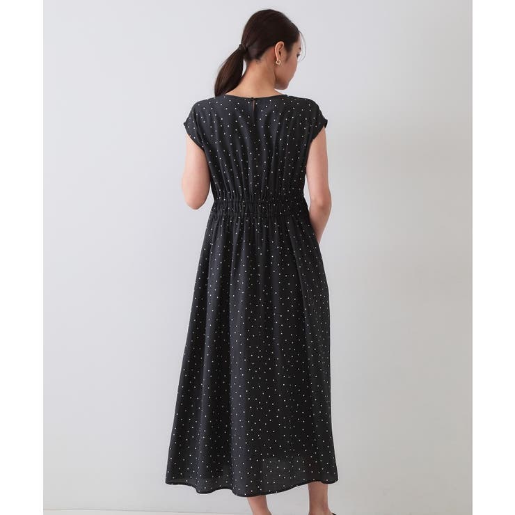 ドットプリントワンピース【洗濯機洗い可】 | OPAQUE.CLIP | 詳細画像11 