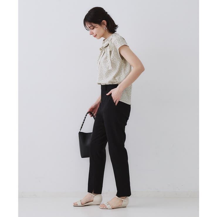 《S-LLサイズ》ハイストレッチスティックパンツ【洗濯機洗い可/接触冷感】 | OPAQUE.CLIP | 詳細画像23 