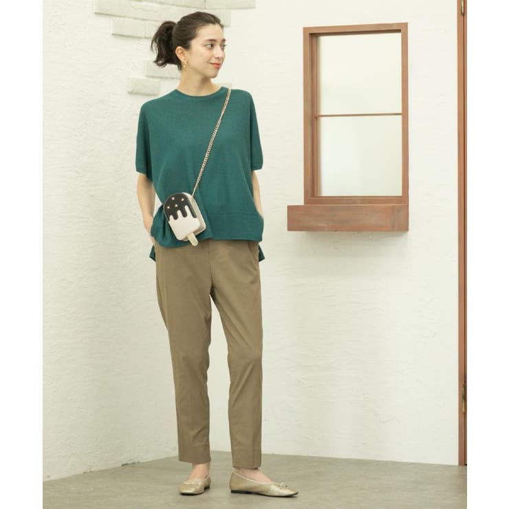 《S-LLサイズ》ハイストレッチスティックパンツ【洗濯機洗い可/接触冷感】 | OPAQUE.CLIP | 詳細画像5 