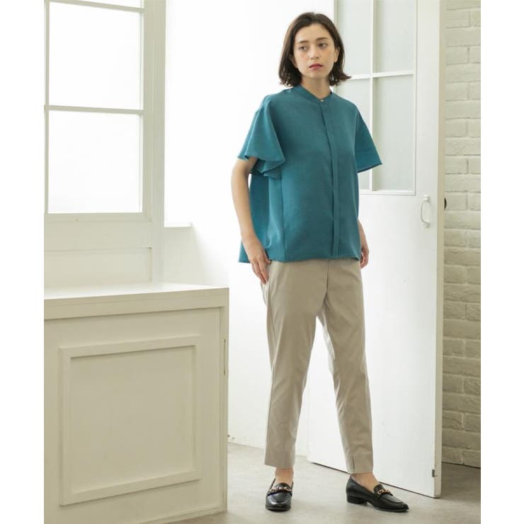 《S-LLサイズ》ハイストレッチスティックパンツ【洗濯機洗い可/接触冷感】 | OPAQUE.CLIP | 詳細画像11 