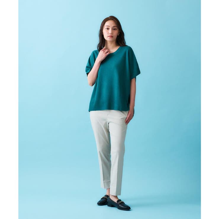 《S-LLサイズ》ハイストレッチスティックパンツ【洗濯機洗い可/接触冷感】 | OPAQUE.CLIP | 詳細画像33 