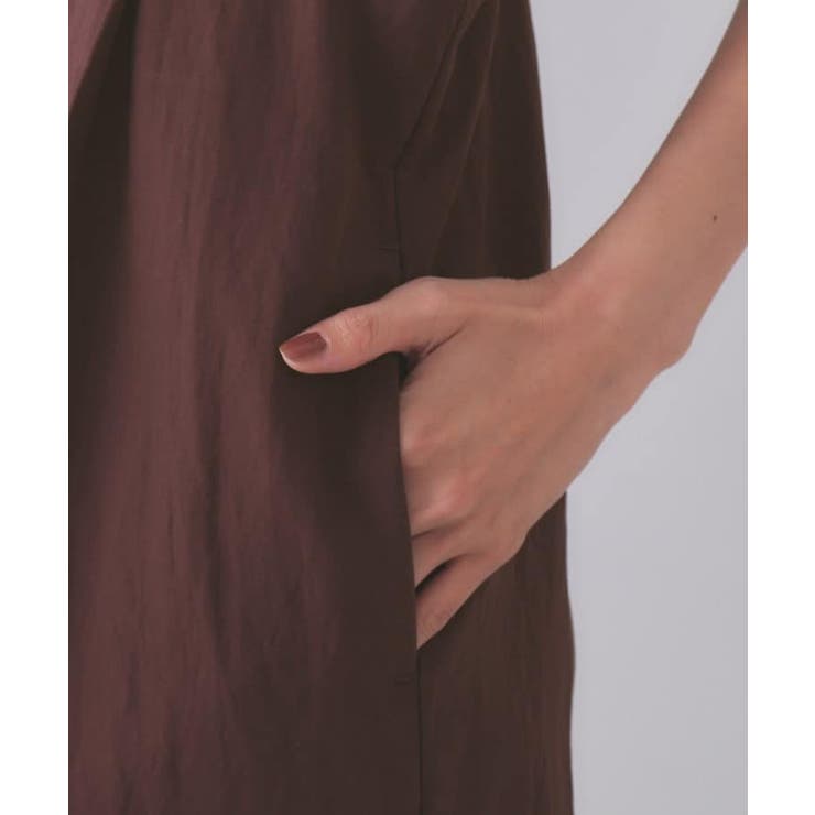 《STORY掲載》サイドオープンカットサロペット【洗える】 | OPAQUE.CLIP | 詳細画像15 