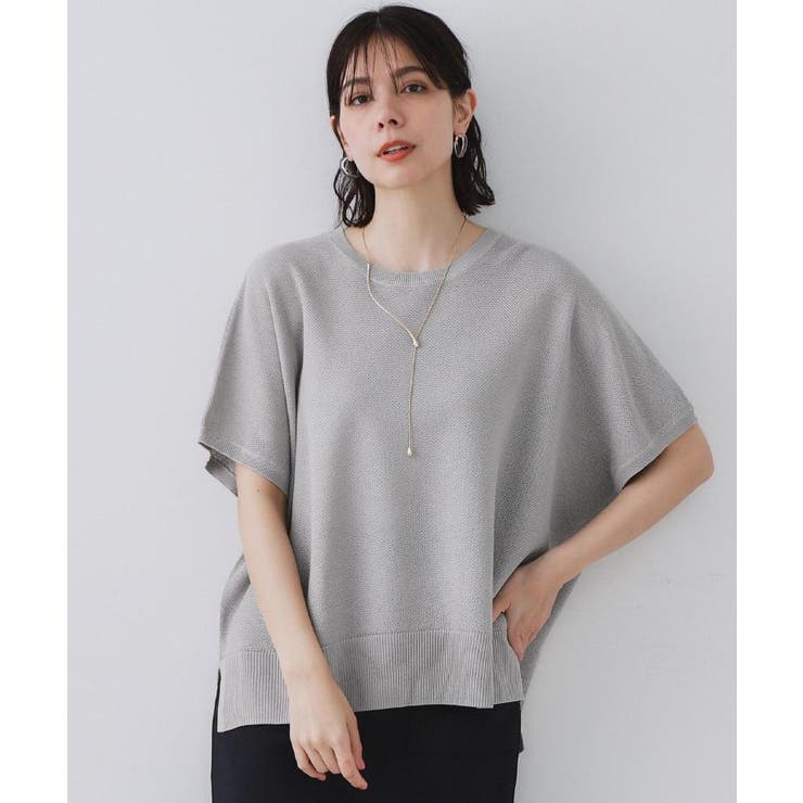 《5色展開/S-LLサイズ》リラクシーメッシュニット【洗濯機洗い可】 | OPAQUE.CLIP | 詳細画像39 