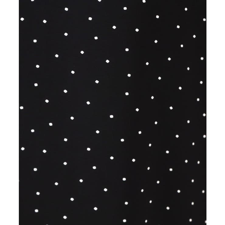 ランダムドット サテンキャミワンピース【洗濯機洗い可】 | OPAQUE.CLIP | 詳細画像4 