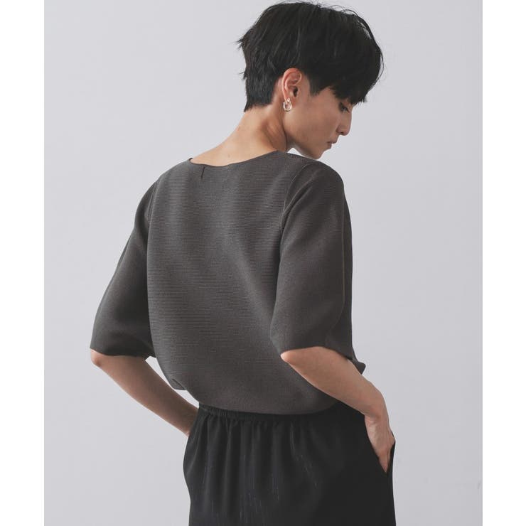 ガーターボリュームスリーブニット【UVケア/洗濯機洗い可】 | OPAQUE.CLIP | 詳細画像38 