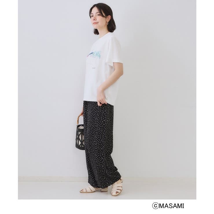 風景イラストプリントTシャツ | OPAQUE.CLIP | 詳細画像3 