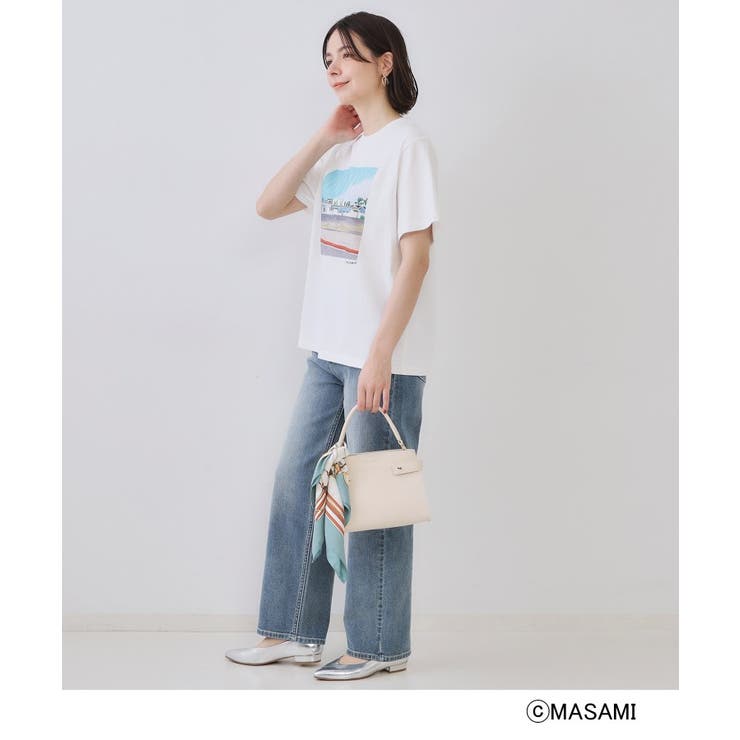 風景イラストプリントTシャツ | OPAQUE.CLIP | 詳細画像11 