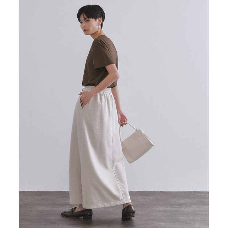 メタリック刺繍ロゴTシャツ【接触冷感/洗濯機洗い可】 | OPAQUE.CLIP | 詳細画像11 