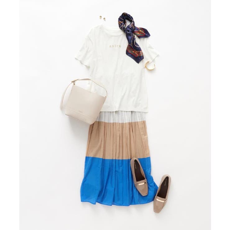 メタリック刺繍ロゴTシャツ【接触冷感/洗濯機洗い可】 | OPAQUE.CLIP | 詳細画像19 