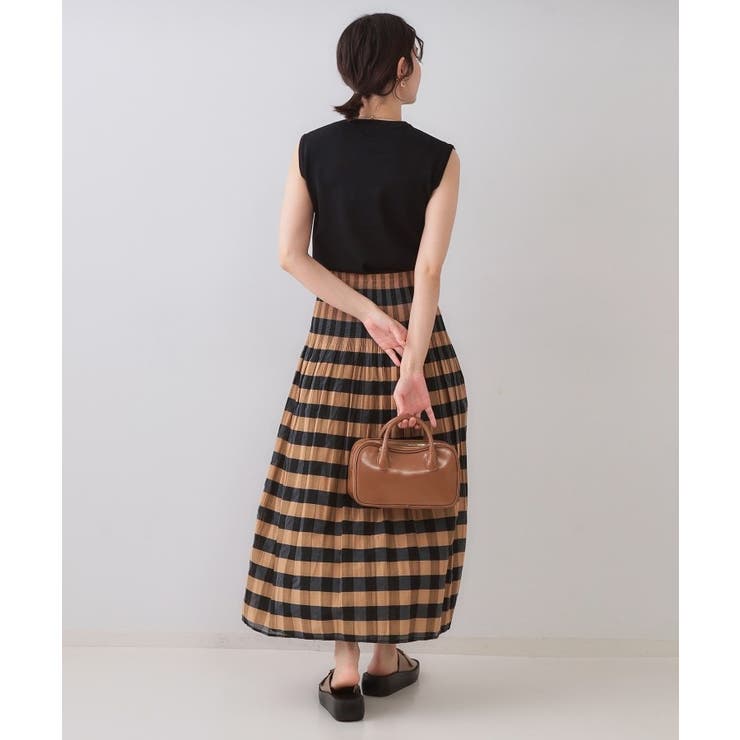 ラメテープロゴニット【洗濯機洗い可/抗ピル】 | OPAQUE.CLIP | 詳細画像7 