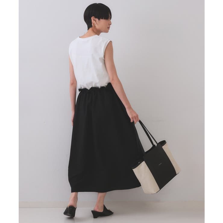 配色サッカードッキングワンピース【洗濯機洗い可】 | OPAQUE.CLIP | 詳細画像7 