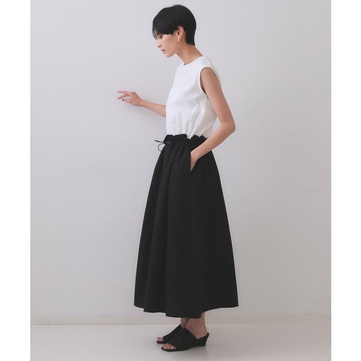 配色サッカードッキングワンピース【洗濯機洗い可】 | OPAQUE.CLIP | 詳細画像14 