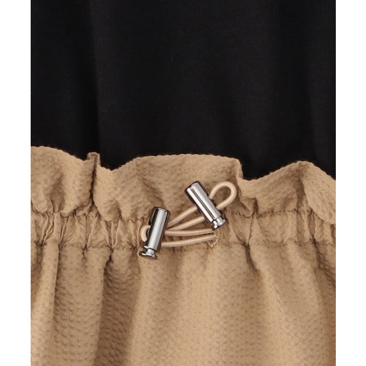 配色サッカードッキングワンピース【洗濯機洗い可】 | OPAQUE.CLIP | 詳細画像12 