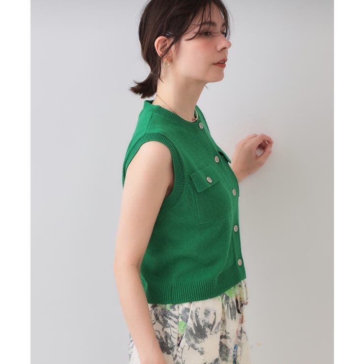 ダブルポケットニット【洗濯機洗い可】 | OPAQUE.CLIP | 詳細画像11 